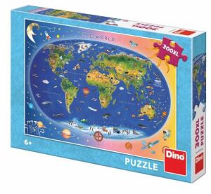 Dino Puzzle Kinderspielplan 300 XL Teile